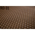 Kép 4/4 - Polirattan pvc erkély belátásgátló világos barna ( 90x300 cm )
